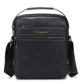 Fashion Men Shoulder Bag for 10.5" ipad Men PU Leather Flaps Men's Crossbody Bags Business Brown Flap Male Solid Messenger Bag